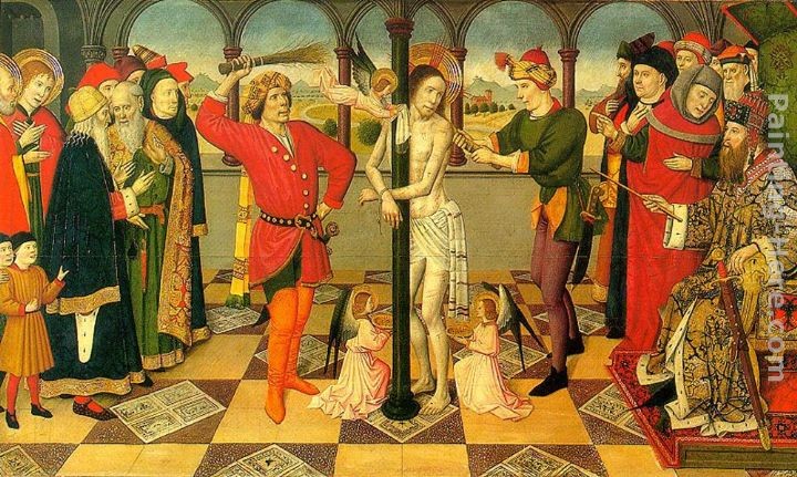 Jaume Huguet The Flagellation of Christ